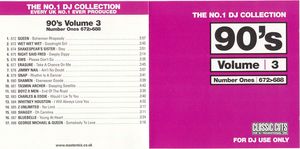 The No.1 DJ Collection: 90's, Volume 3