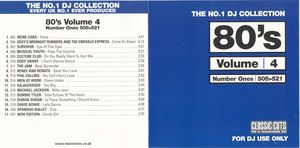 The No.1 DJ Collection: 80's, Volume 4