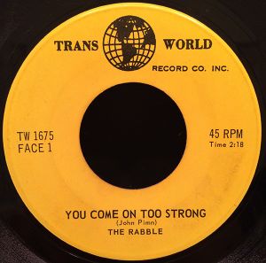 You Come on Too Strong / Golden Girl (Single)