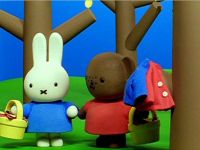 Miffy and Barbara in the Rain