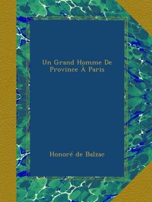 Un grand homme de province à Paris