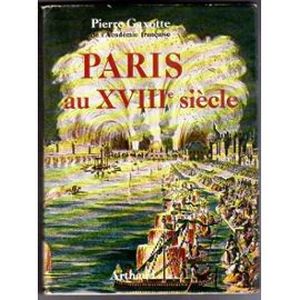 Paris au XVIIIe siècle