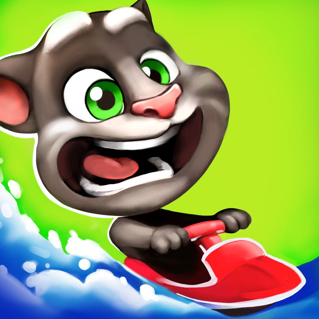 game talking tom jetski