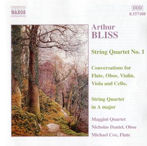 String Quartet No. 1 / Conversations / String Quartet in A Major