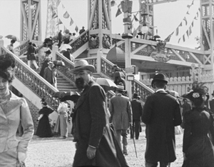 Les escaliers du Pont de l'Alma