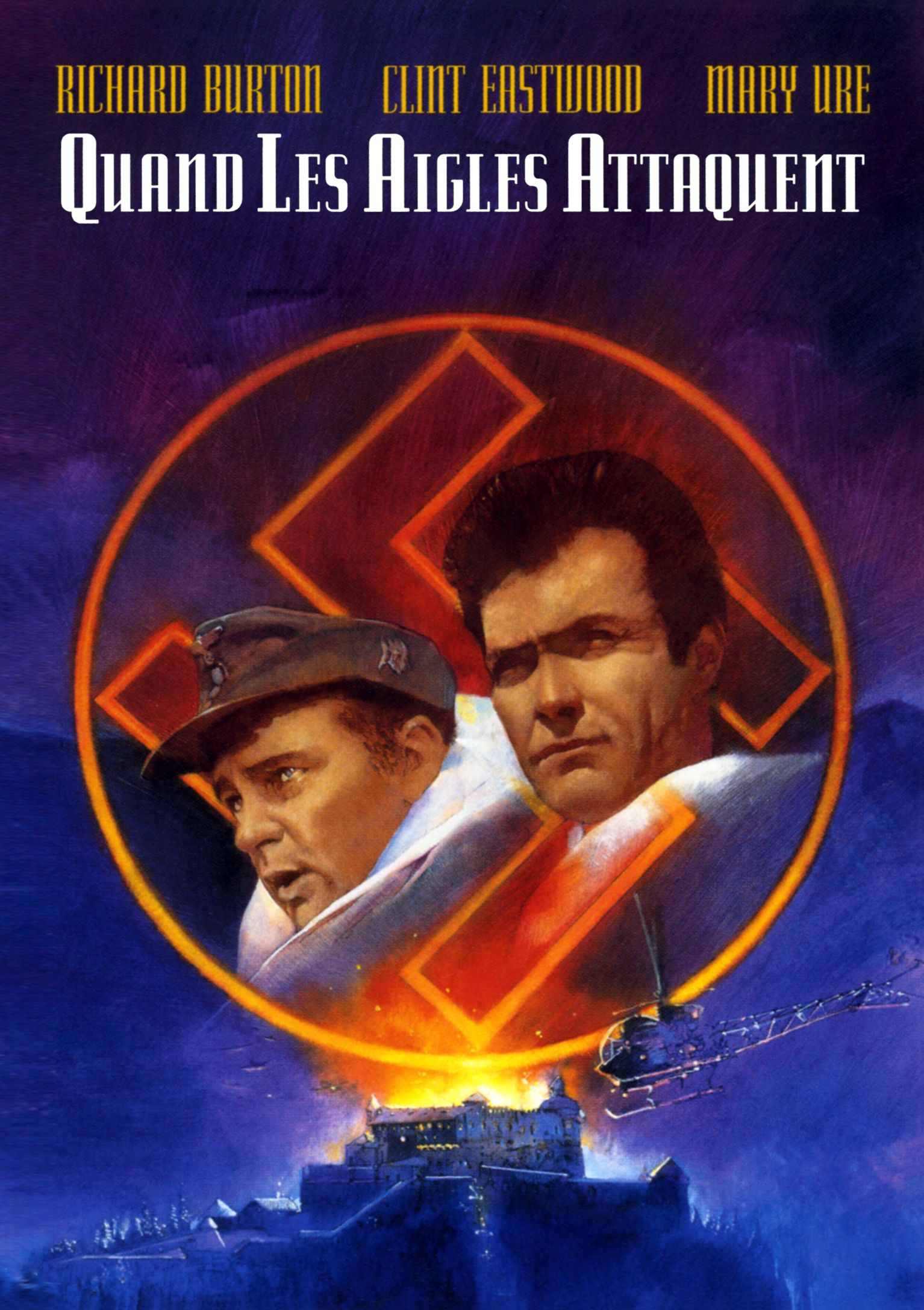 Distribution De Quand Les Aigles Attaquent Affiches, posters et images de Quand les aigles attaquent (1968)
