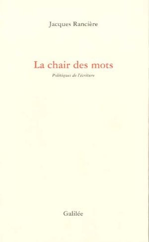 La Chair des mots