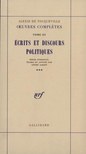 Écrits et discours politiques