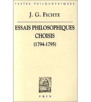 Essais philosophiques choisis