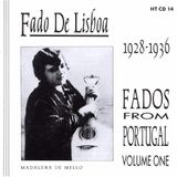 Pochette Fado De Lisboa: Fados From Portugal 1928–1936 (Volume One)