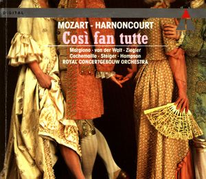 Così fan tutte, KV 588: Terzetto (La mia Dorabella)