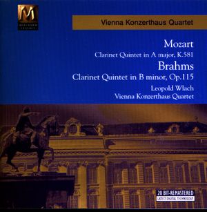 Mozart: Clarinet Quintet K.581 / Brahms: Clarinet Quintet op.115