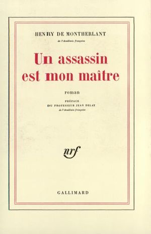 Un assassin est mon maître