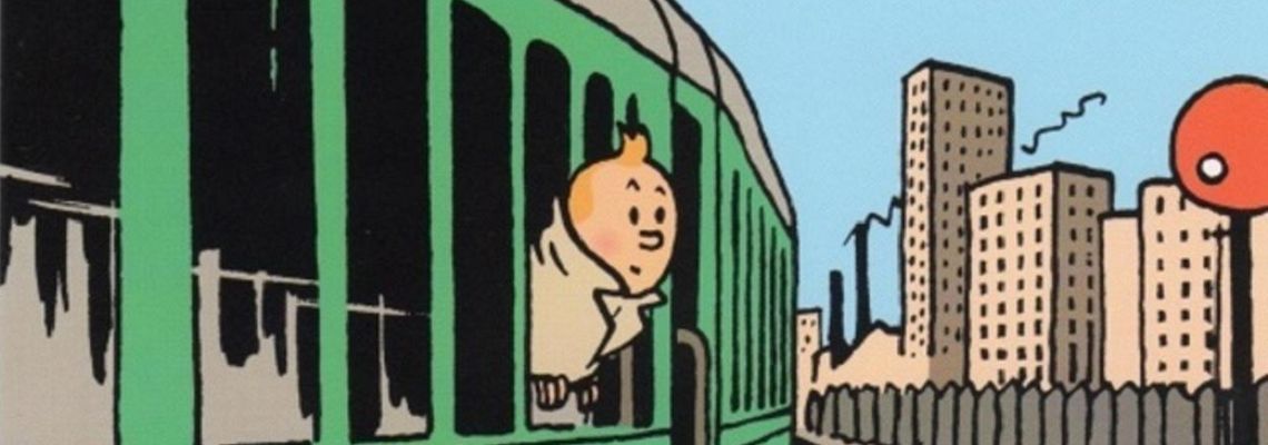 Cover Les aventures de Tintin, d'après Hergé