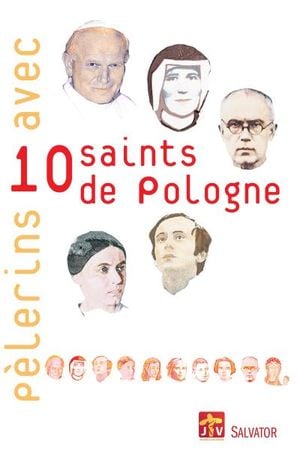 Pèlerins avec 10 saints de Pologne