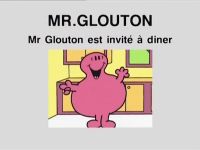 Monsieur Glouton est invité à dîner