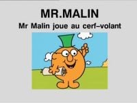 Monsieur Malin joue au cerf-volant