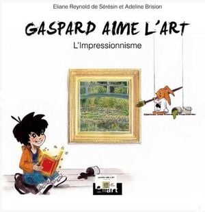 Gaspard aime l'art, l'impressionnisme