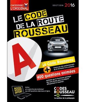 Code Rousseau de la route 2016