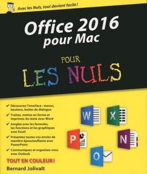 Microsoft office x Mac pour les nuls