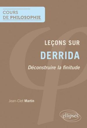 Leçons sur Derrida