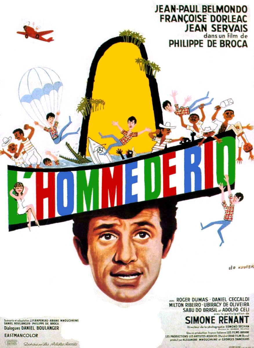 Affiches, Posters Et Images De L'Homme De Rio (1964) - SensCritique