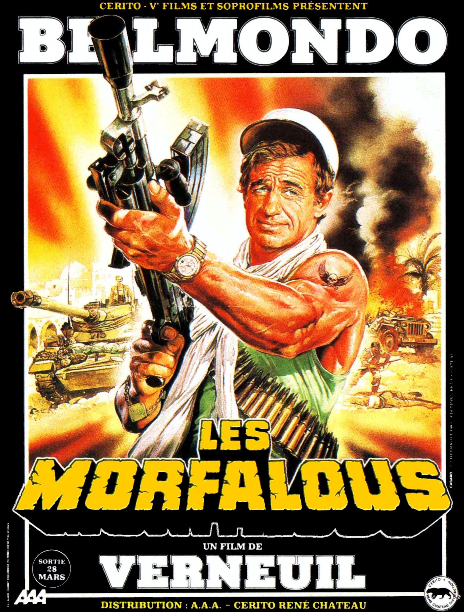 Film De Guerre Avec Jean Paul Belmondo Les Morfalous - Film (1984) - SensCritique