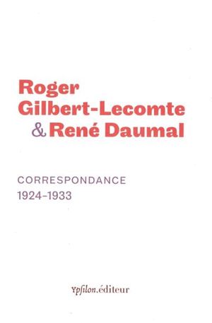 Correspondance 1924-1933