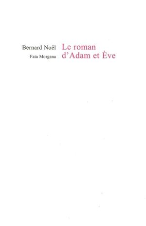 Roman d'Adam et Eve