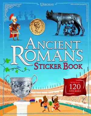 Ancient romans sticker book