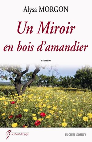 Un miroir en bois d'amandier