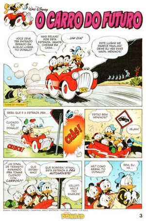 La Voiture du futur - Donald Duck