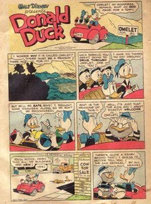 Le Roi de l'omelette - Donald Duck