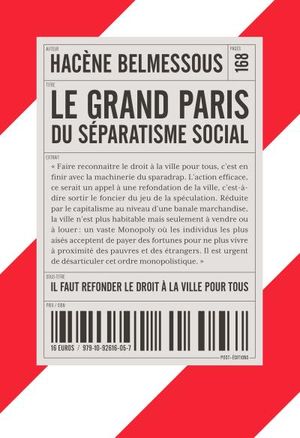 Le grand Paris du séparatisme social