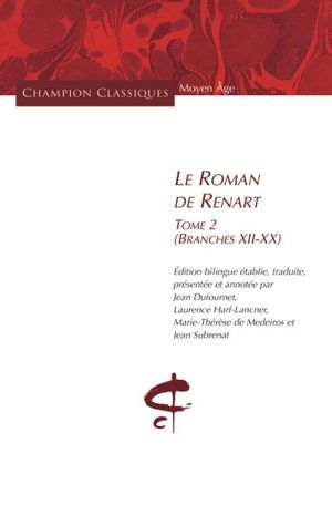 Le Roman de Renart, tome II