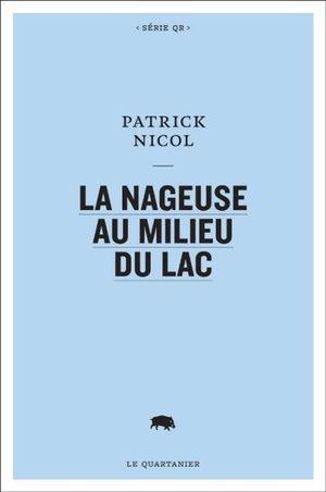 La nageuse au milieu du lac