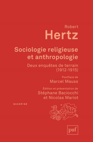 Sociologie religieuse et anthropologie
