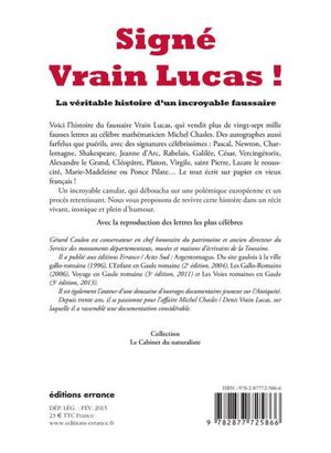 Signé Vrain Lucas !