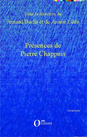 Présences de Pierre Chappuis
