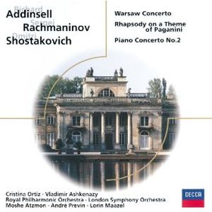 Addinsell: Warsaw Concerto / Rachmaninov: Rhapsody on a Theme by Paganini / Shostakovich: Piano Concerto No. 2