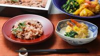 Authentic Japanese Cooking Sekihan Rice with Japanese Red Beans