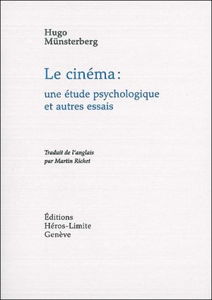 Le cinéma, une étude psychologique