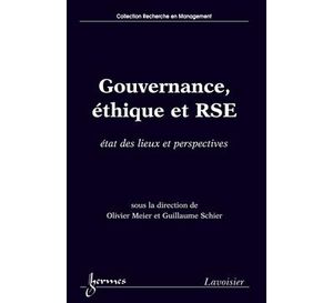 Gouvernance ethique et rse etat des lieux et perspectives co