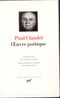Oeuvre poétique