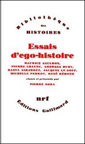 Essais d'ego-histoire