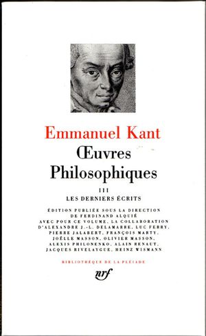 Œuvres philosophiques, tome 3