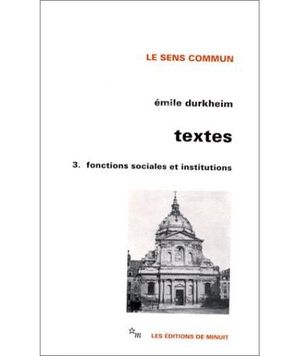 Fonctions sociales et institutions