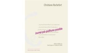 Journal pré-posthume possible
