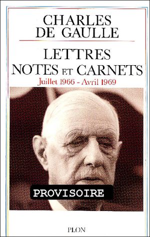 Lettres notes et carnets