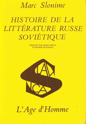 Histoire de la littérature russe soviétique